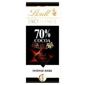 1 piece (10 g) 70% Cocoa Dark Chocolate