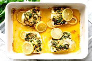 1 piece (101 g) Baked Cod