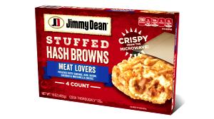 1 piece (106 g) Stuffed Hash Browns Meat Lovers