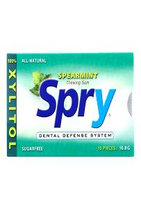 1 piece (1.08 g) Spearmint Chewing Gum