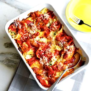 1 piece (125 g) Stuffed Shells with Seasoned Tomato Sauce