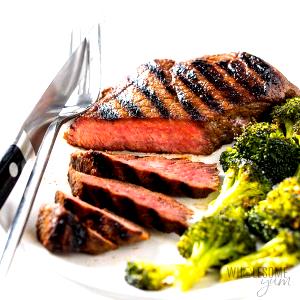 1 Piece (177.0 G) Beef Top Sirloin Steak, cooked