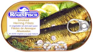 1 piece (2 oz) Smoked Herring