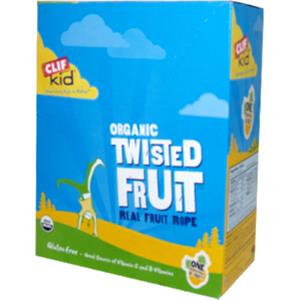 1 piece (20 g) Clif Kid Tropical Twist Organic Twisted Fruit Real Fruit Rope