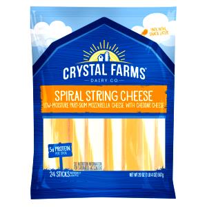 1 piece (24 g) Spirals String Cheese