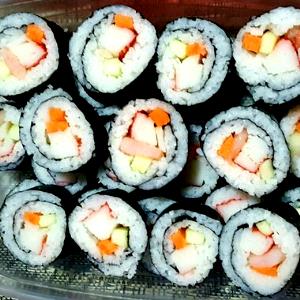 1 piece (28 g) Brown Rice Philadelphia Roll with Imitation Crab