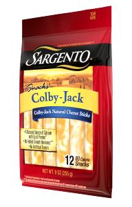 1 piece (28 g) Colby Jack Cheese Snack Sticks