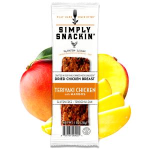 1 piece (28 g) Dried Chicken Breast Teriyaki with Mangos