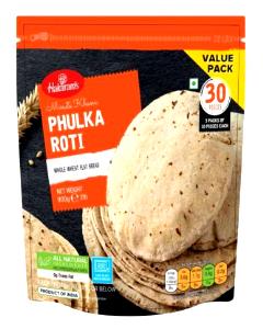 1 piece (30 g) Phulka Roti