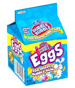 1 piece (4 g) Egg Shaped Bubble Gum