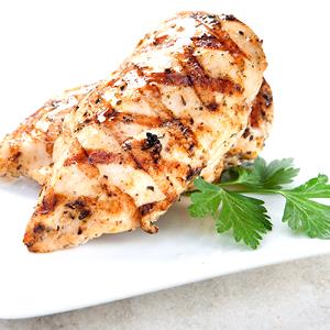 1 piece (6 oz) Grilled Plain Chicken Breast