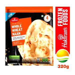 1 piece (80 g) Whole Wheat Naan