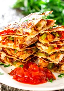 1 piece (92 g) Stuffed Quesadilla Grilled Chicken Fajita