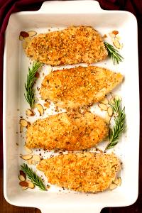 1 piece Almond Crusted Chicken Breast