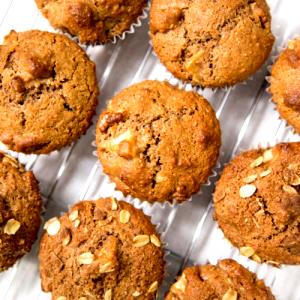 1 piece Apple Cinnamon Bran Muffin