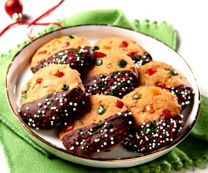 1 Piece Biscuits Aux Fruits Confits (Candied Fruit Cookies)