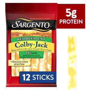 1 Piece Cheese Snack, Colby Jack Sticks, Reduced Fat