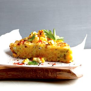 1 Piece Corn Frittata