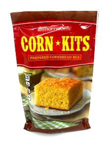 1 Piece Cornbread (Dry Mix, Prepared)