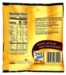 1 Piece Dietetic or Low Calorie Hard Candy