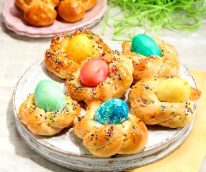 1 Piece Easter Egg Bread Nests