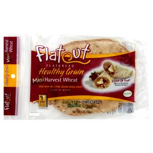 1 Piece Flatbread, Healthy Grain, Harvest Wheat - 100% Stone Ground Whole Wheat