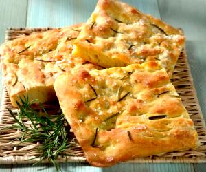 1 Piece Focaccia With Sea Salt Flakes (TM5/6 Metric)