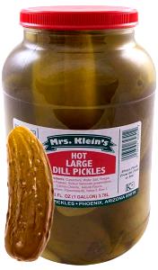 1 Piece Hot Dill Pickles