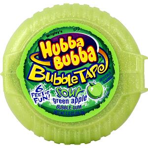 1 Piece Hubba Bubba Bubble Tape Sour Apple