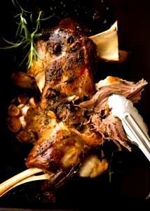 1 Piece Lamb Shoulder, Arm, Roasted, Slf