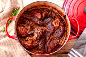 1 Piece Lamb Shoulder, Blade, Braised