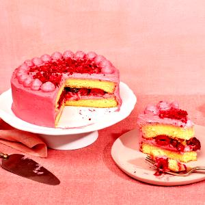 1 Piece Raspberry Cake