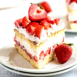 1 Piece Strawberry Shortcakes