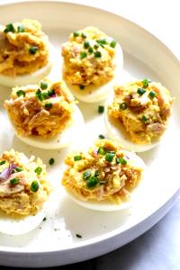 1 Piece Tuna Deviled Eggs