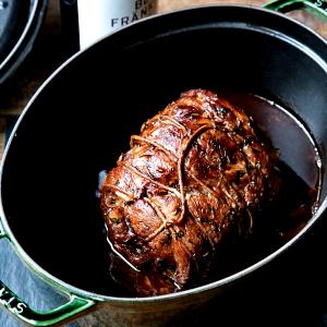 1 Piece Veal Shoulder, Whole, Braised, Slf