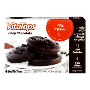 1 Piece Vitatops, Deep Chocolate