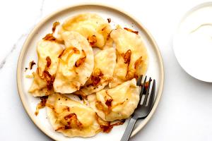 1 Pierogi Potato or Cheese Filled Dumpling