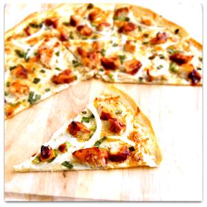 1 pizza (170 g) Barbeque Chicken Pizza - Thin Crust