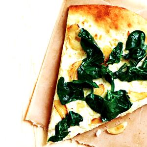 1 pizza Spinach & Mushroom Pizza