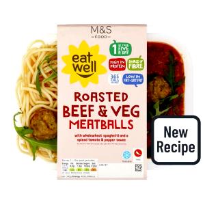 1 plate (259 g) EatWell Spaghetti with Meatballs