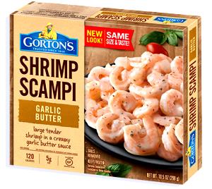 1 plate (298 g) Freshside Grille Smart Choice Shrimp Scampi