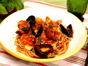 1 plate Linguine Pescatore