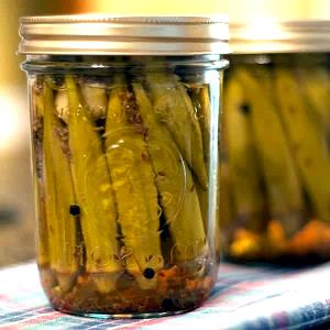 1 Pod Pickled Okra