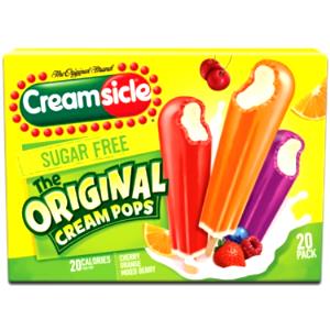 1 pop Sugar Free Creamsicle