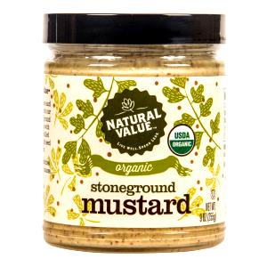 1 portion (15 g) Organic Stone Ground Mustard