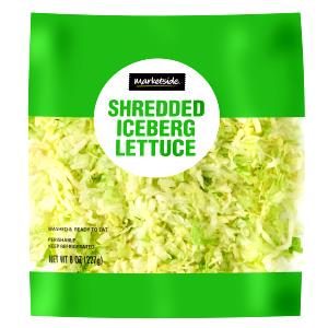 1 portion (33 g) Shredded Iceberg Lettuce