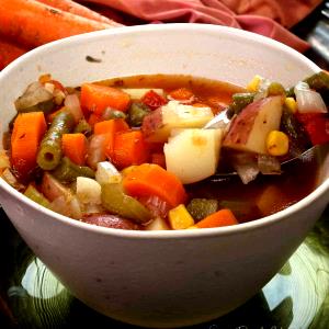 1 Portion Basic Vegetable Soup