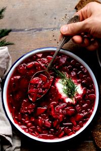 1 Portion Borscht