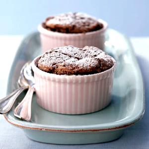 1 Portion Chocolate Souffles