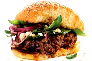 1 Portion Mediterranean Lamb Burger